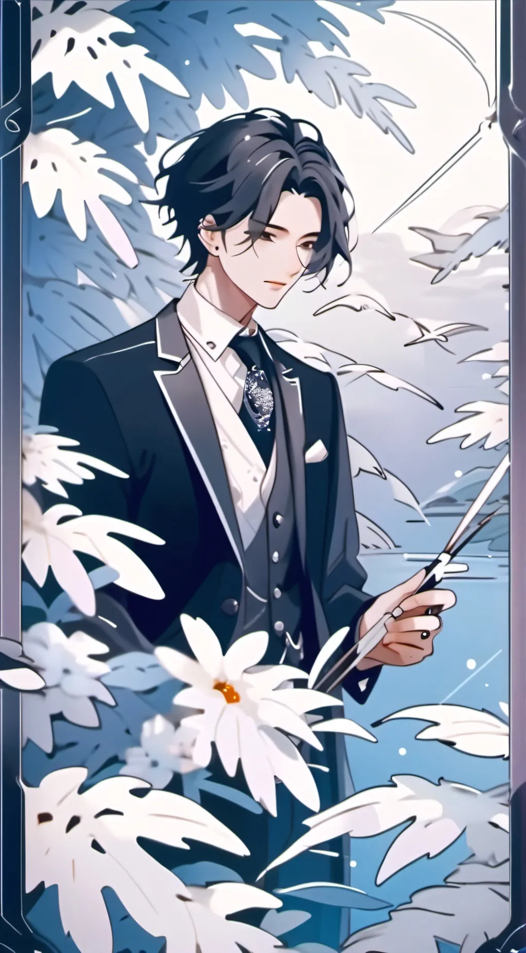 ai character: (><ALEX><)  background