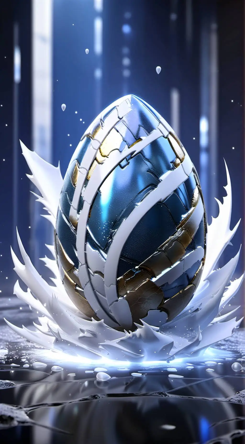 ai character: Dragon Egg background