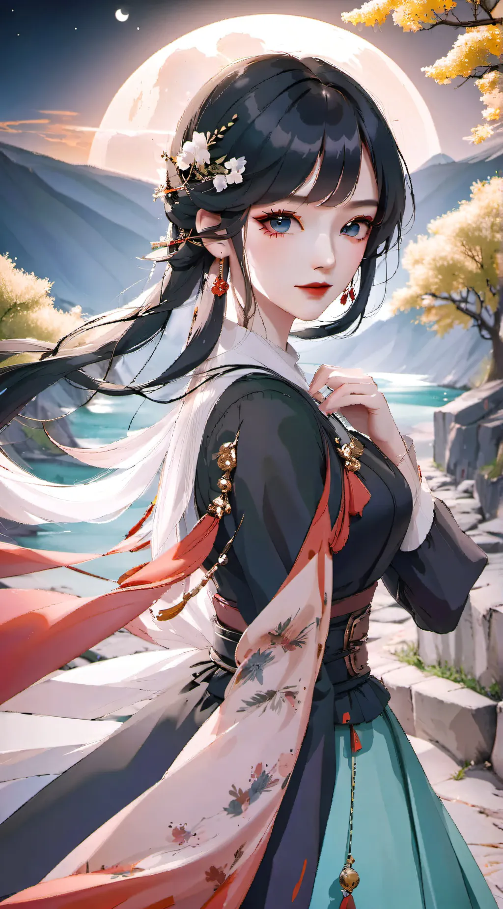 ai character: Zora background