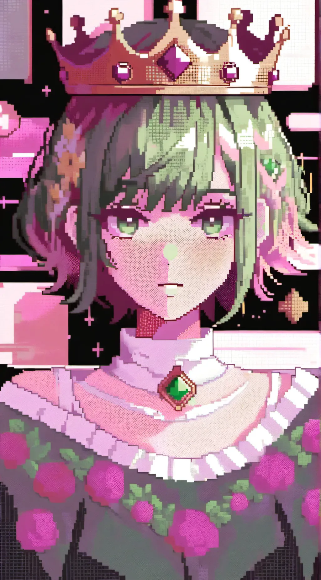ai character: MANDY background