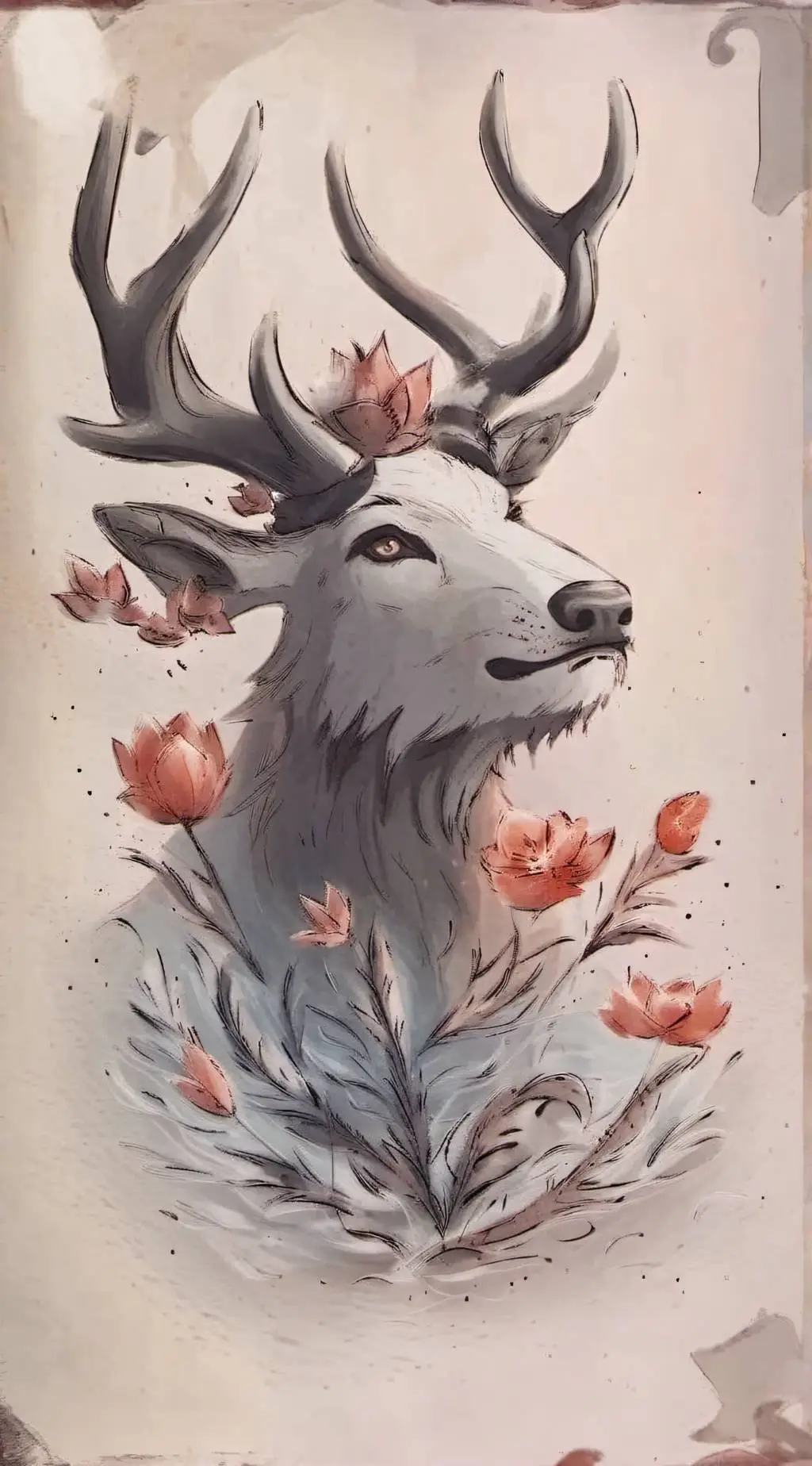 ai character: ☆ Deer ☆ background