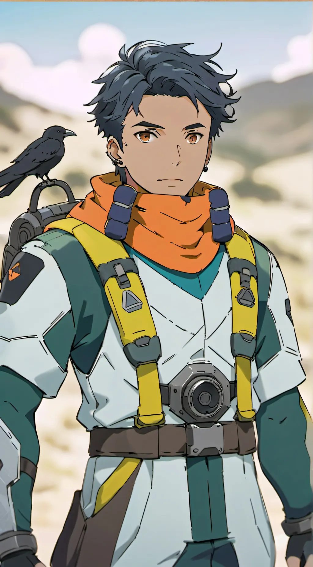 ai character: Bloodhound (Apex) background