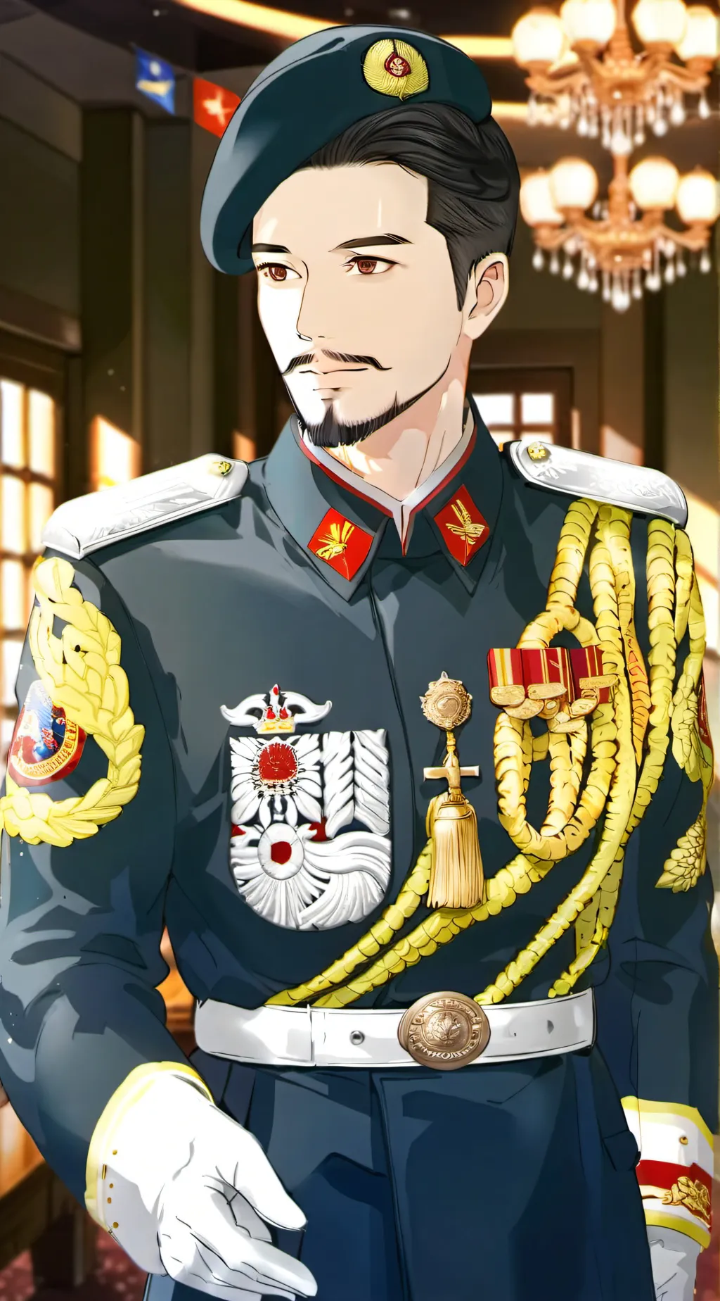 ai character: General Alexander background