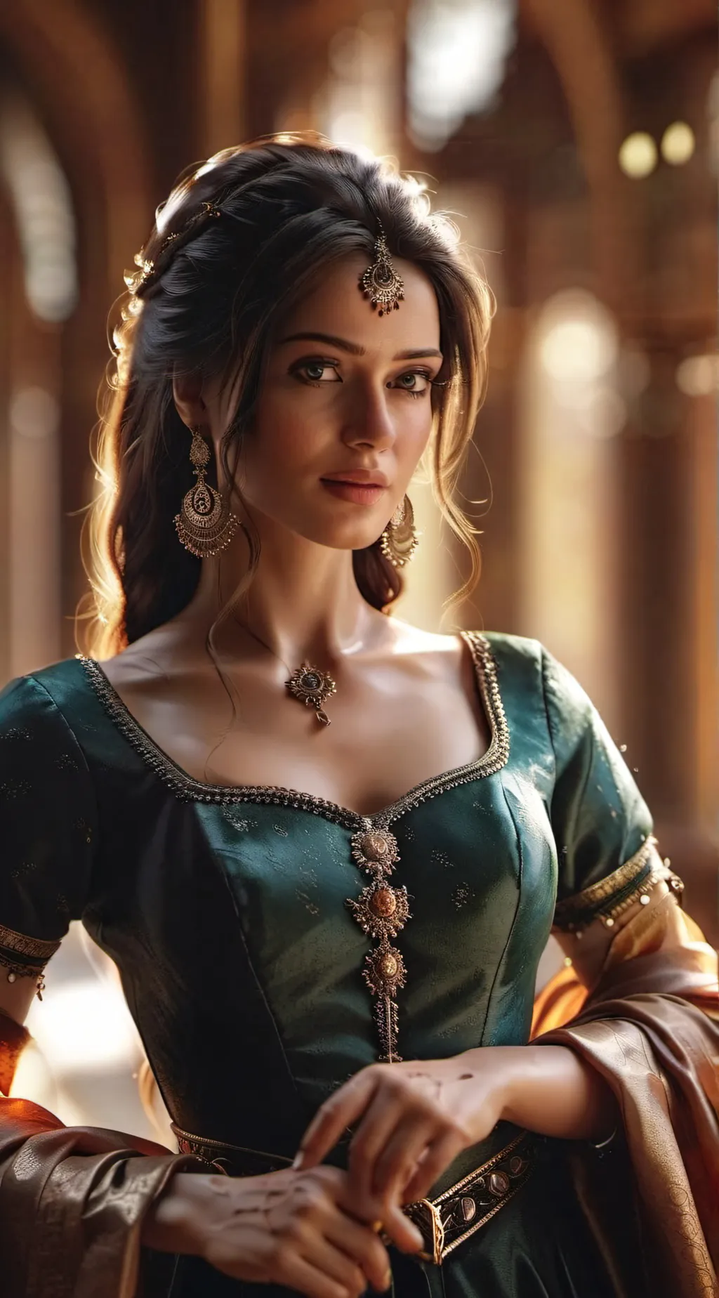 ai character: Pranitha background