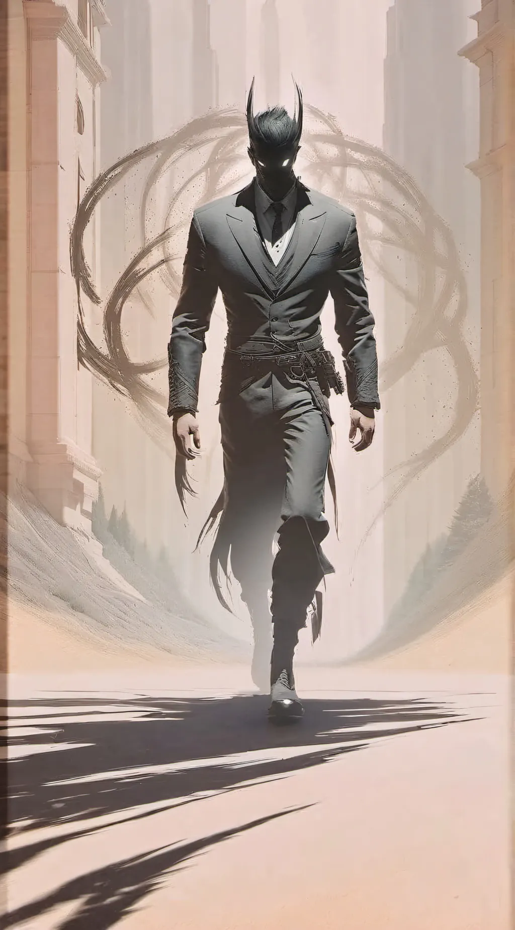 ai character: Eclipse background