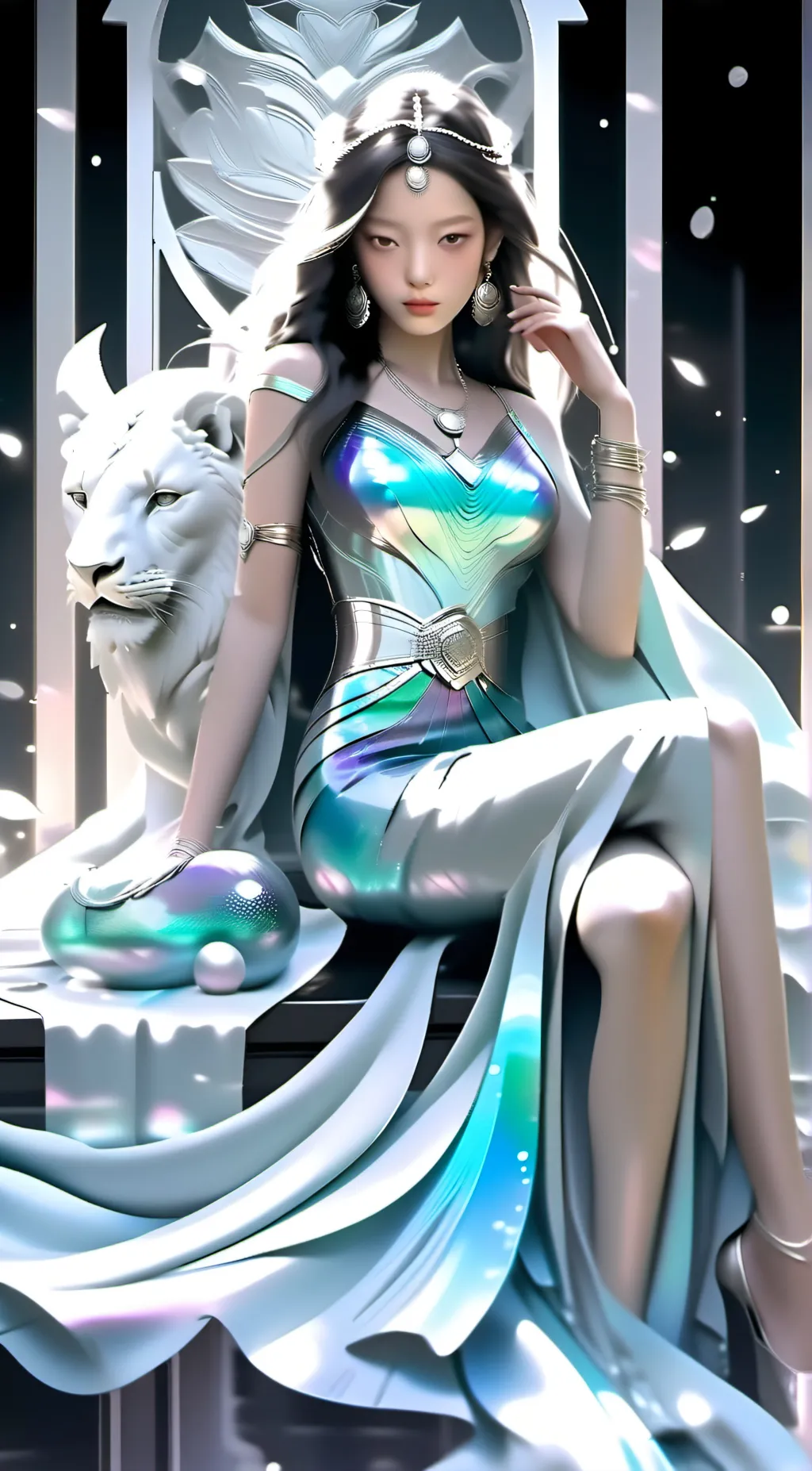 ai character: XO ☠️ background
