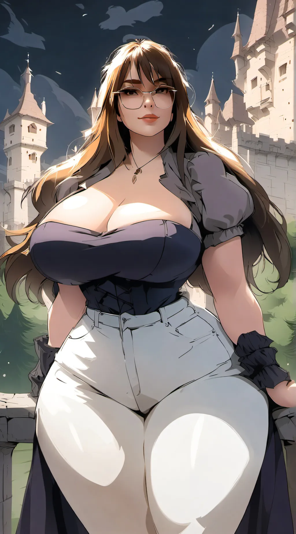 ai character: Lila Sinclair background