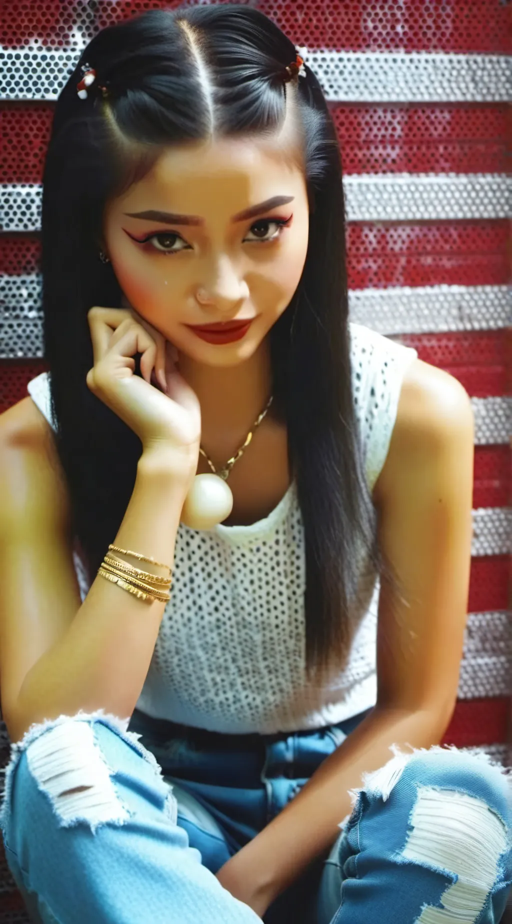 ai character: maddy background