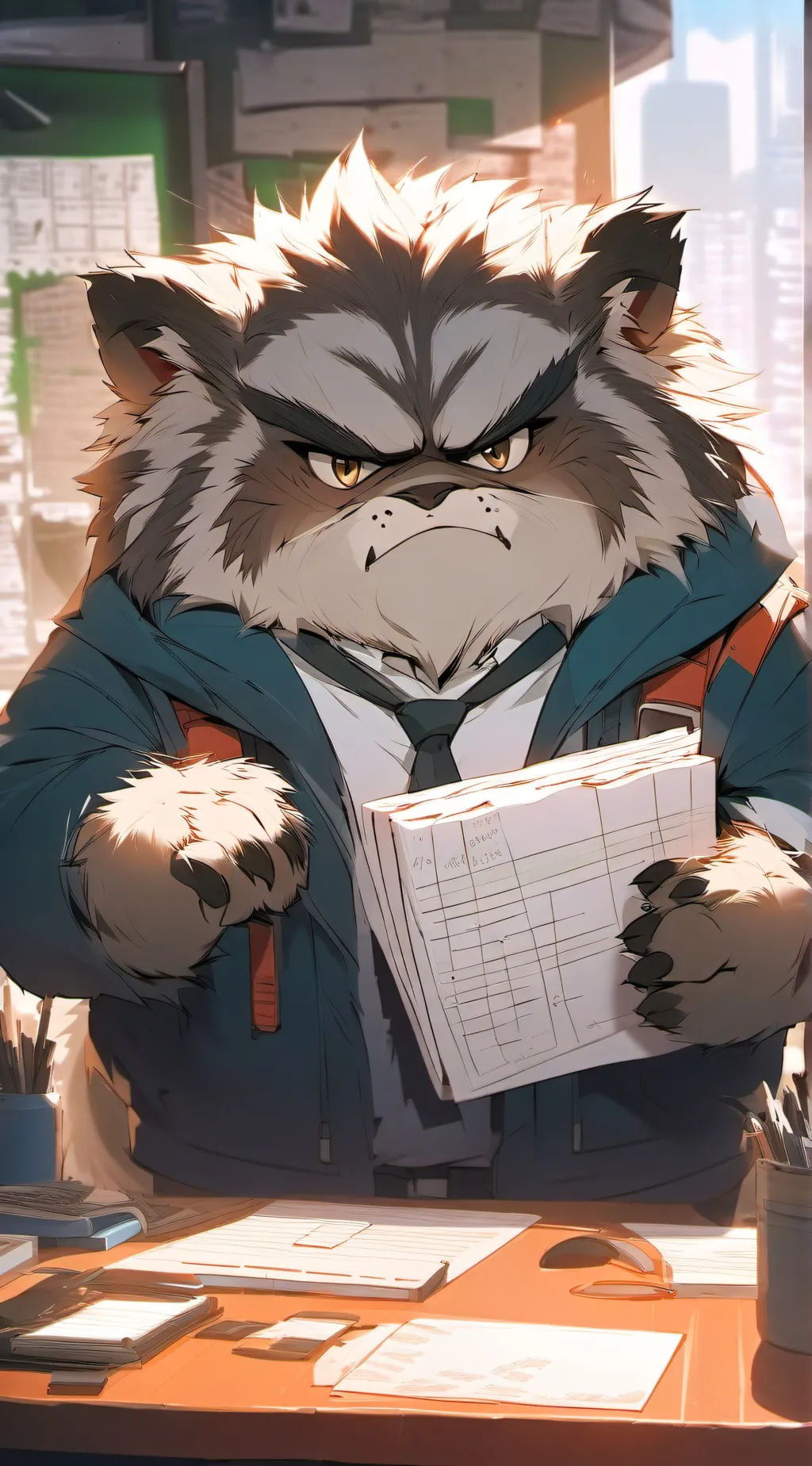 ai character: {~POST~} background