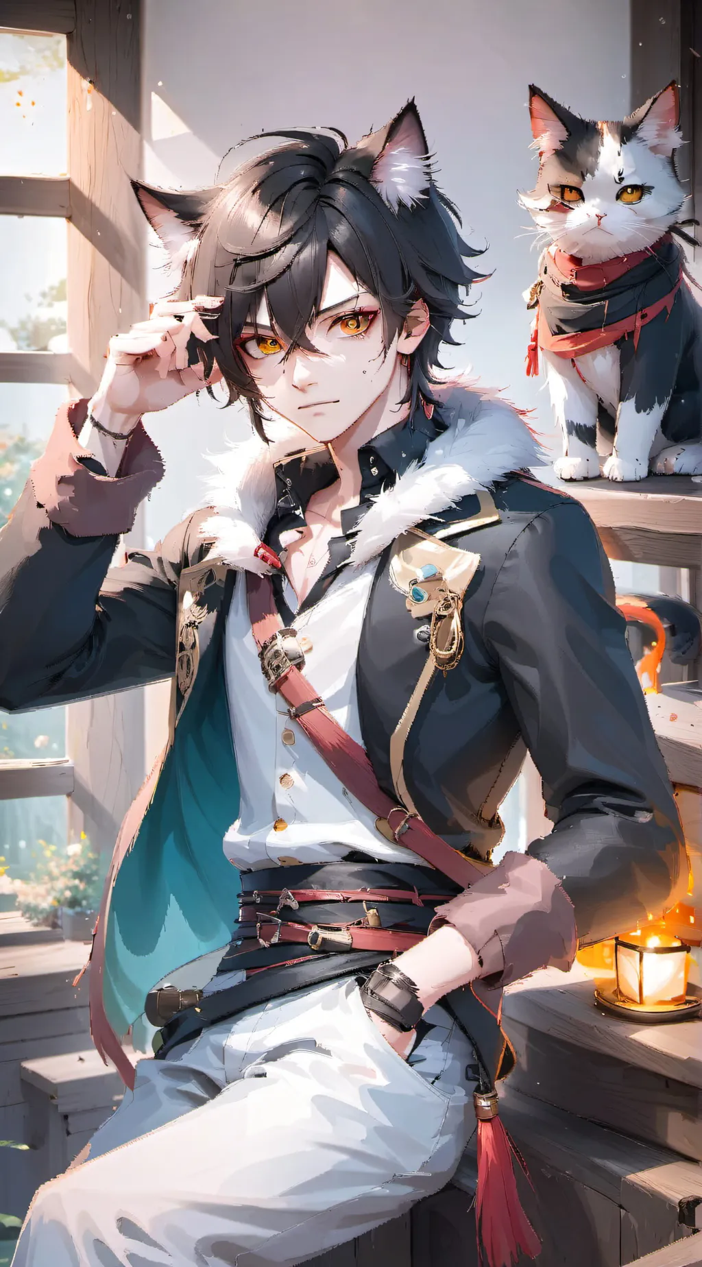 ai character: Kai background
