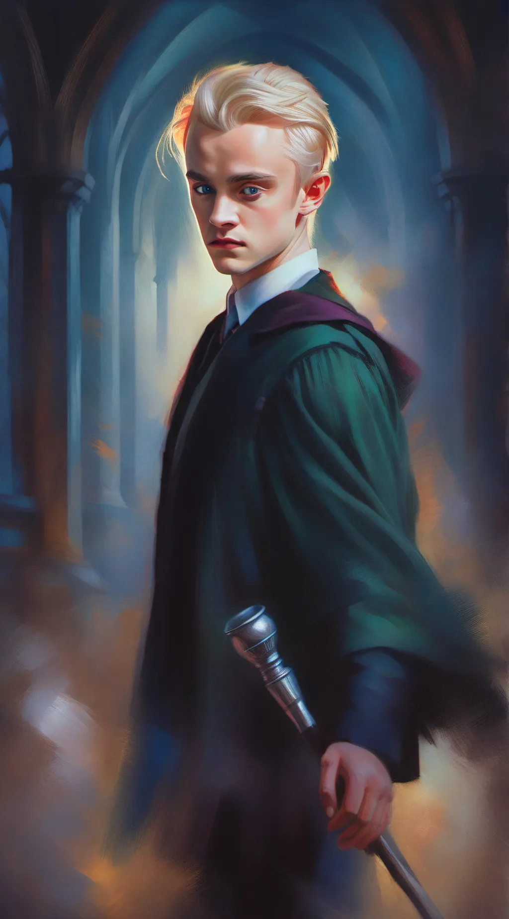 ai character: Draco Malfoy background