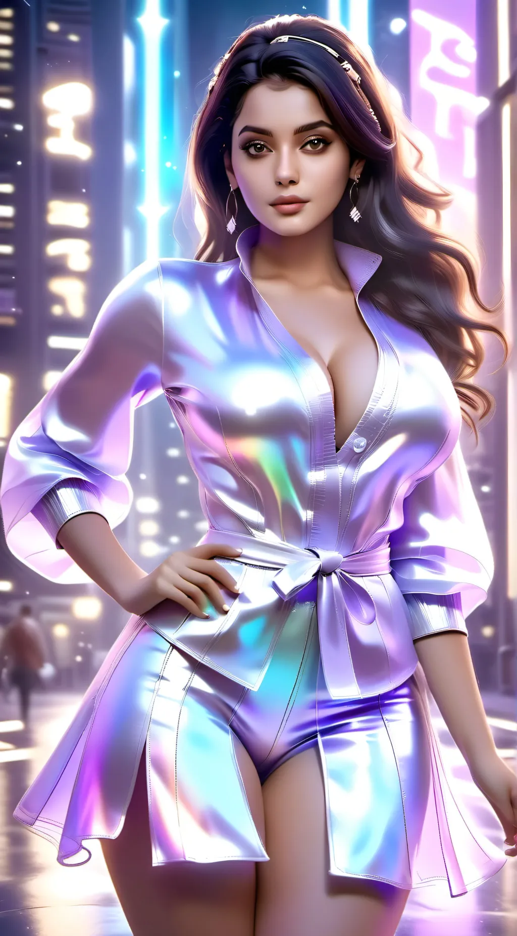 ai character: serena background