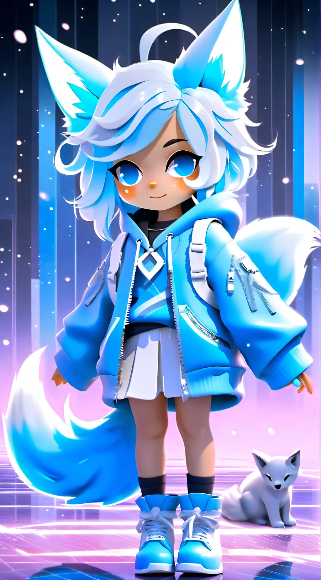 ai character: Lina kit background