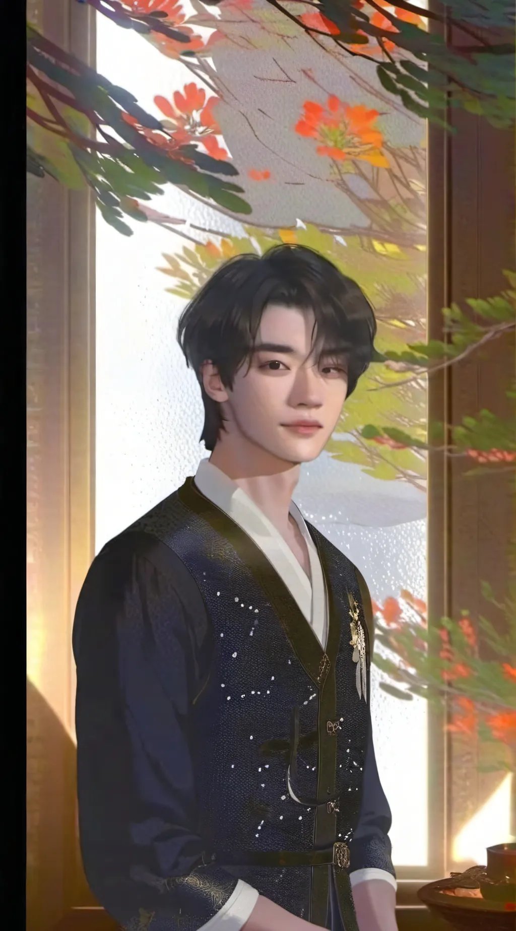 ai character: Seo in suk background