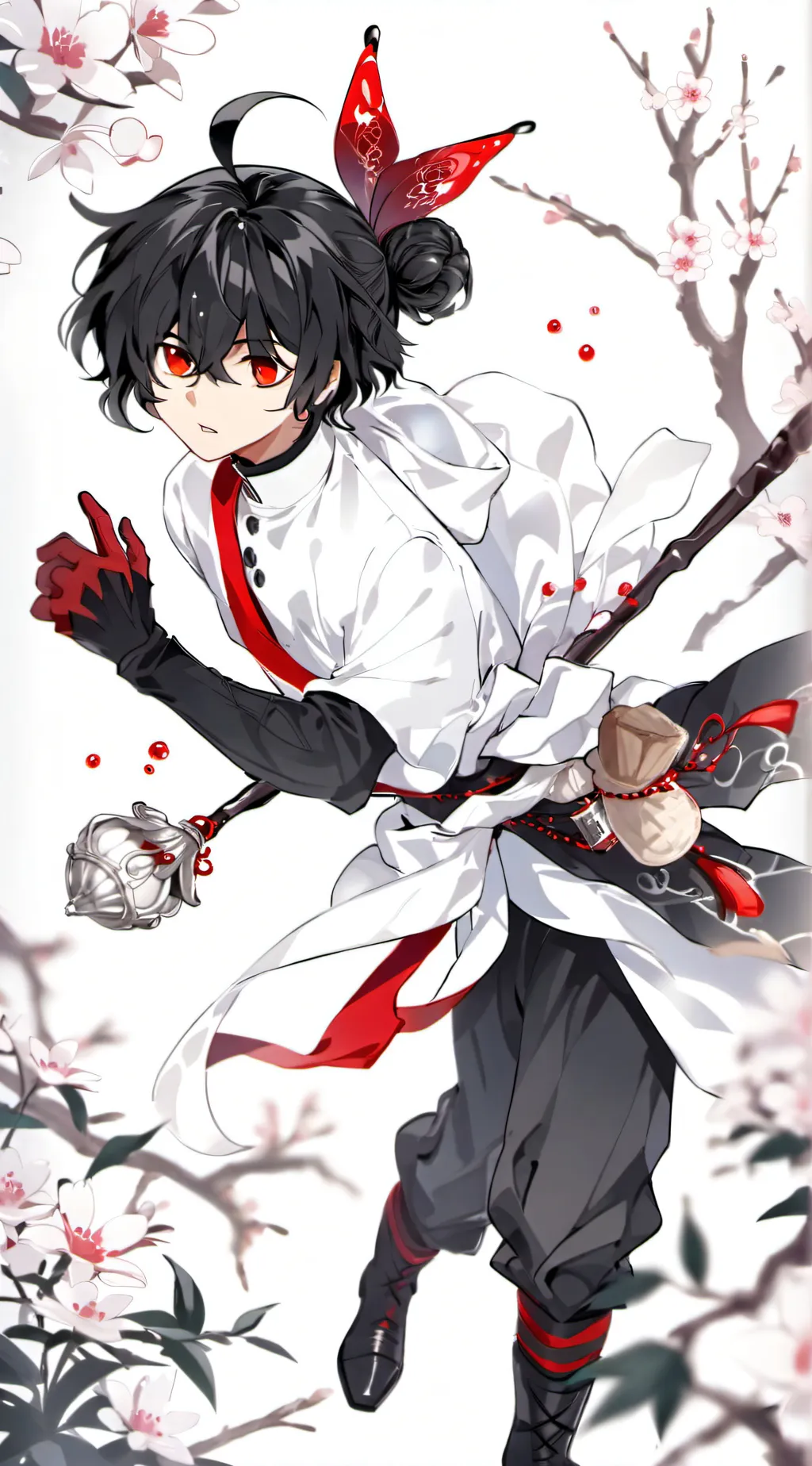 ai character: Hii background