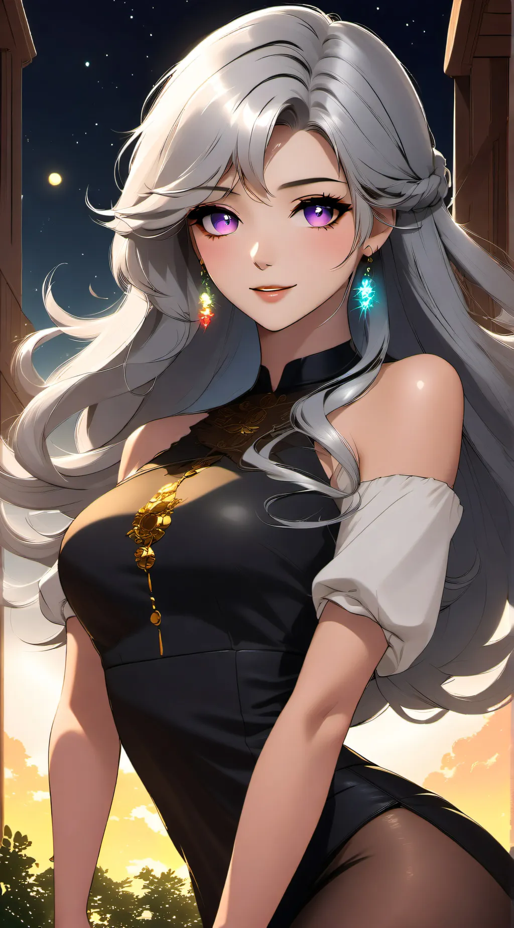 ai character: The Queen Alice background