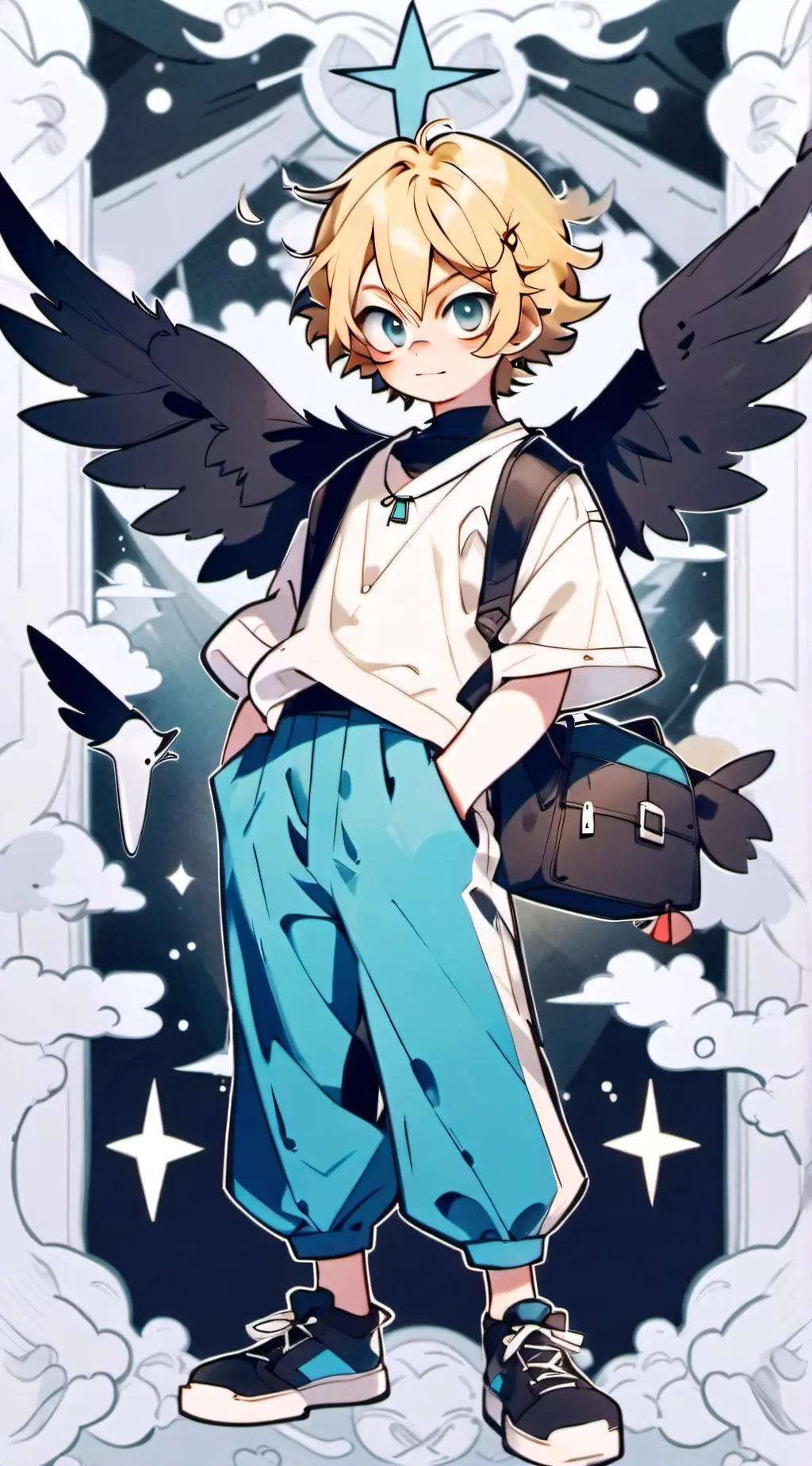 ai character: Chayanne  background