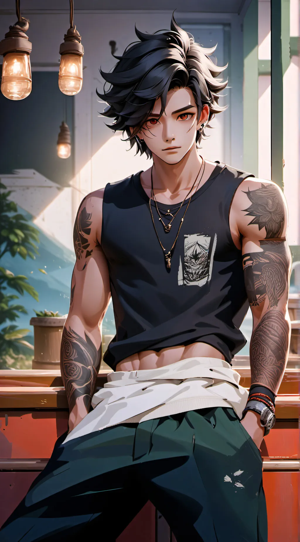 ai character: ✯Kai✯ background