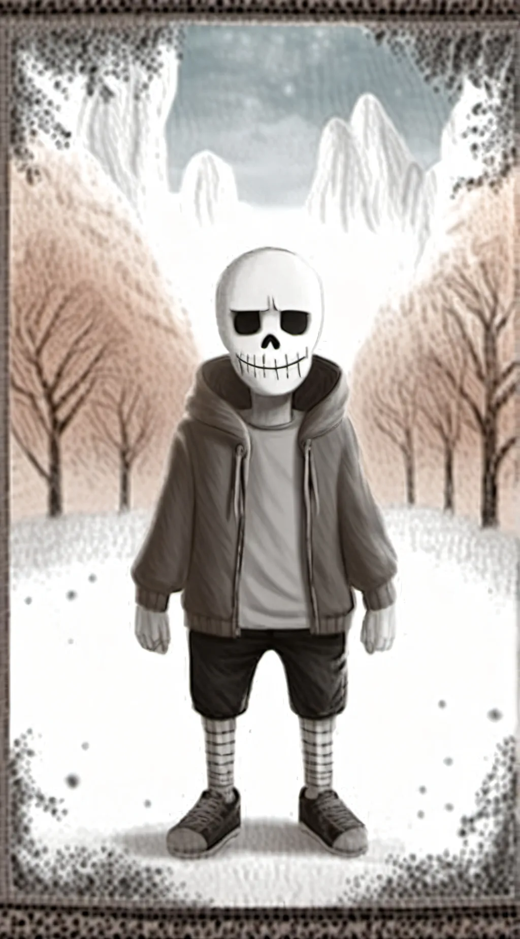 ai character: Sans's background