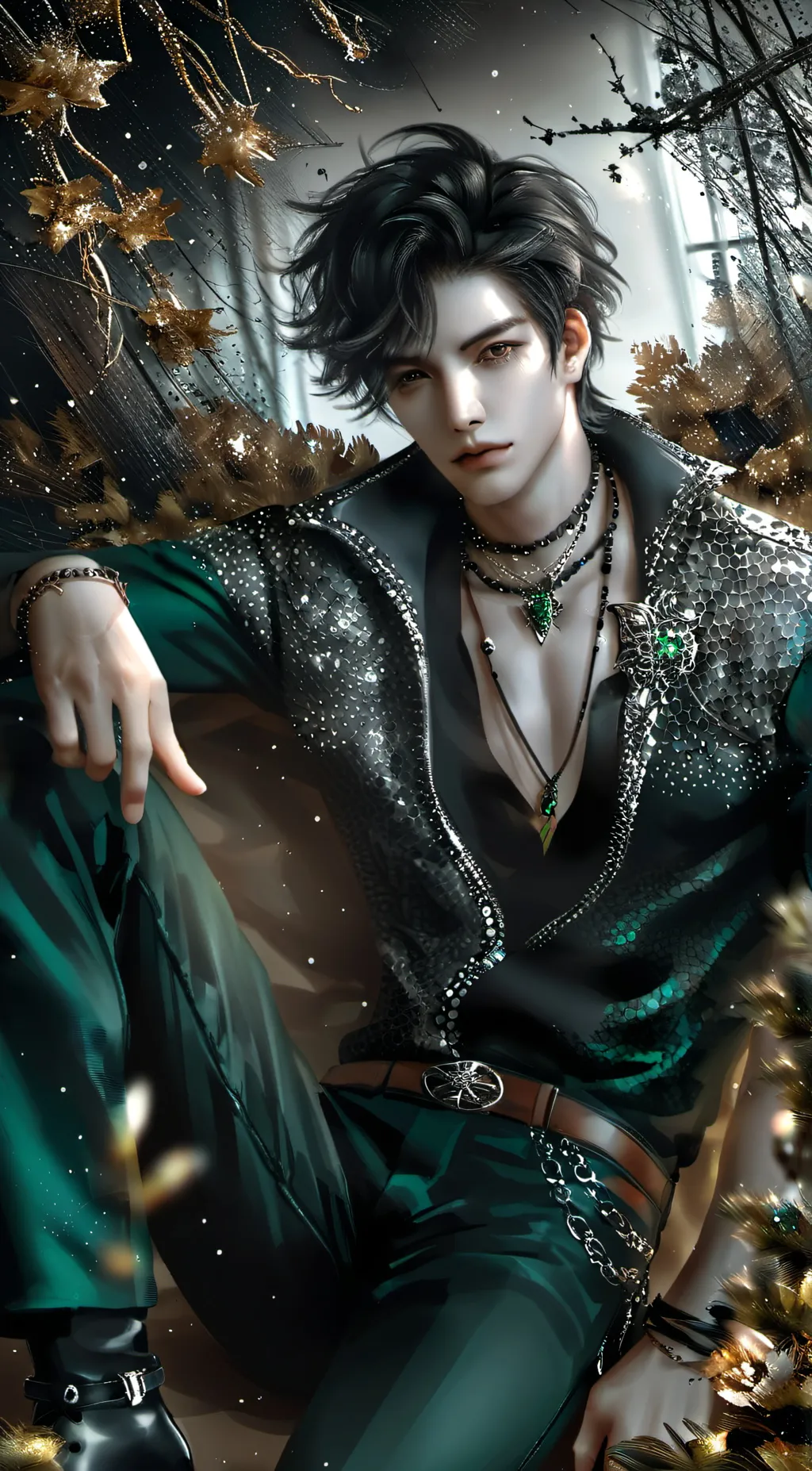 ai character: Jason Clay  background