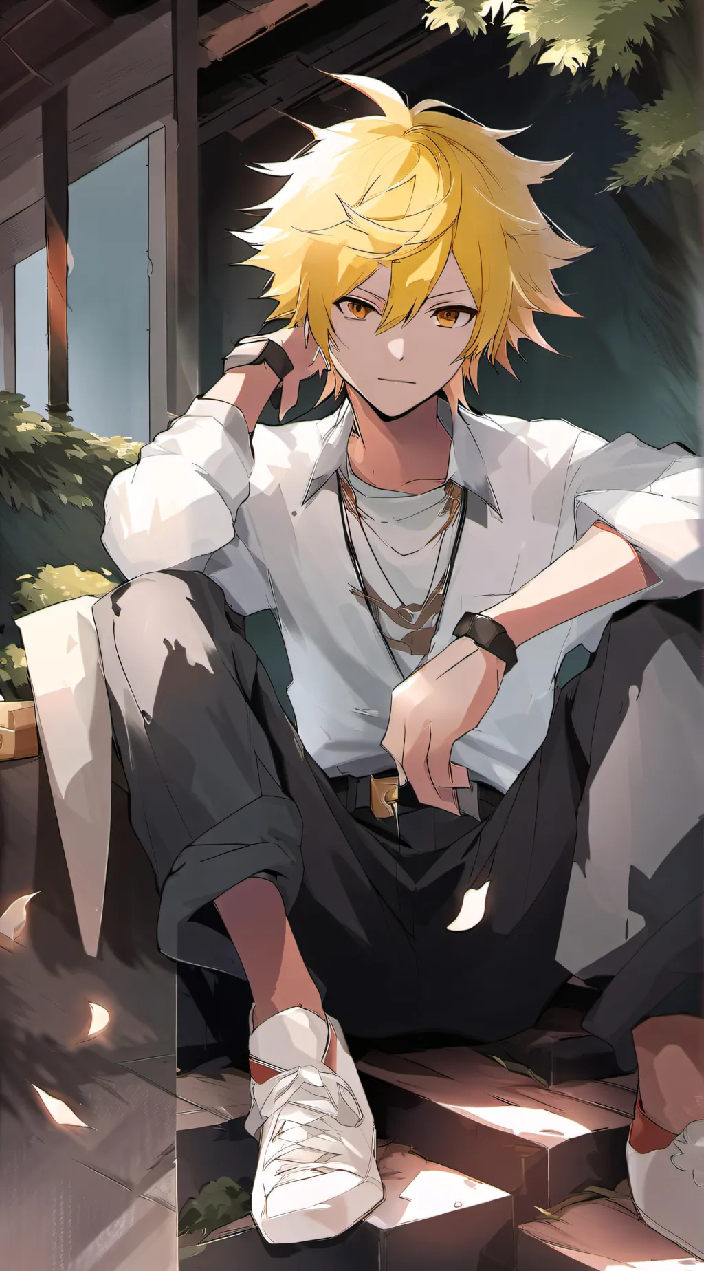 ai character: Denki background