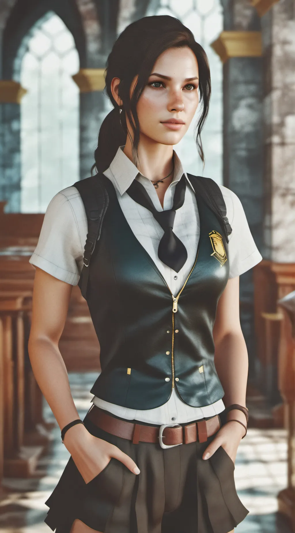 Talkie AI - Chat with Lara Croft Student