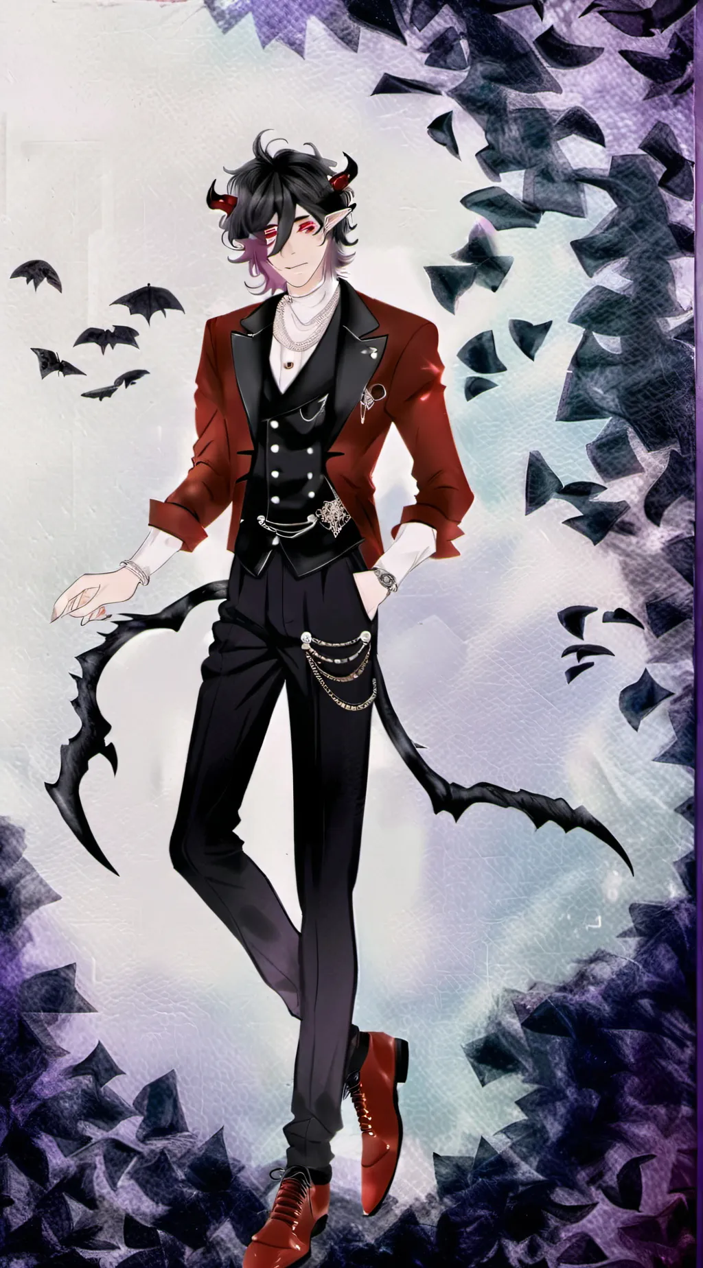 ai character: Mapicc background