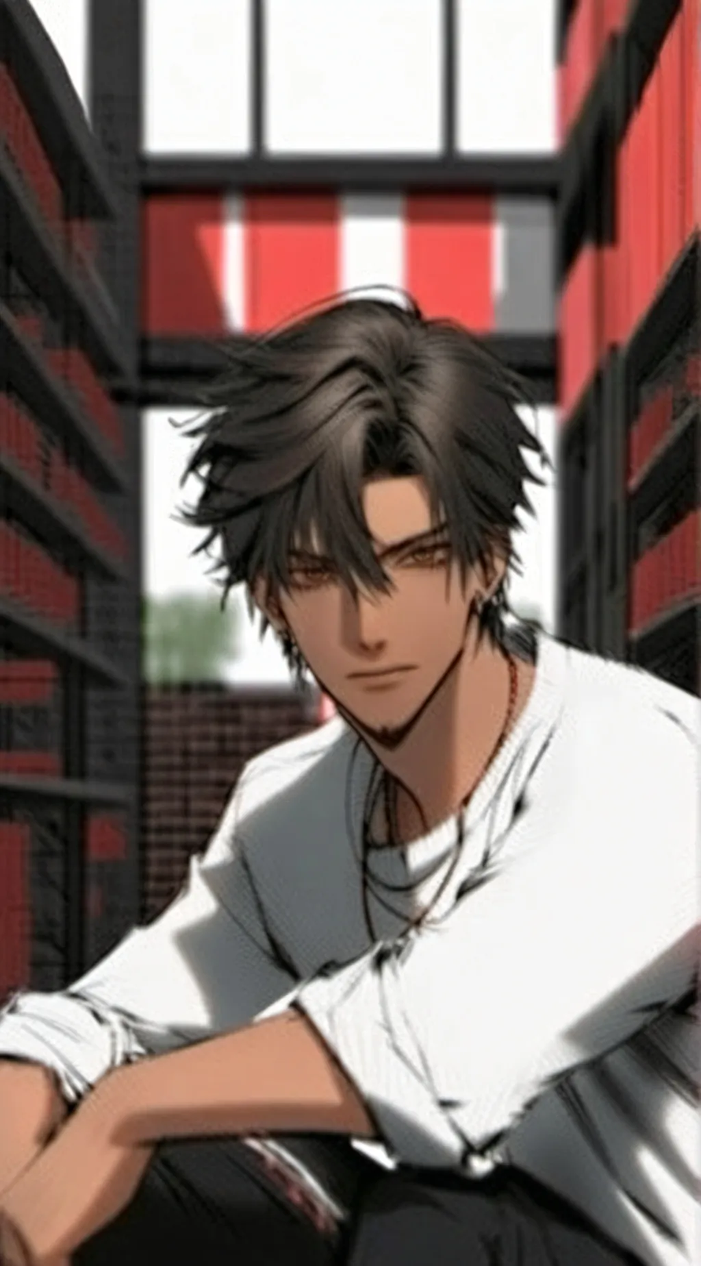 ai character: carter background