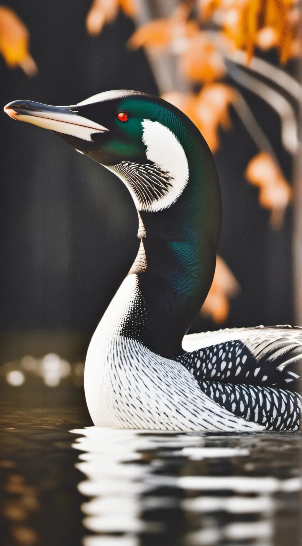 ai character: loon background