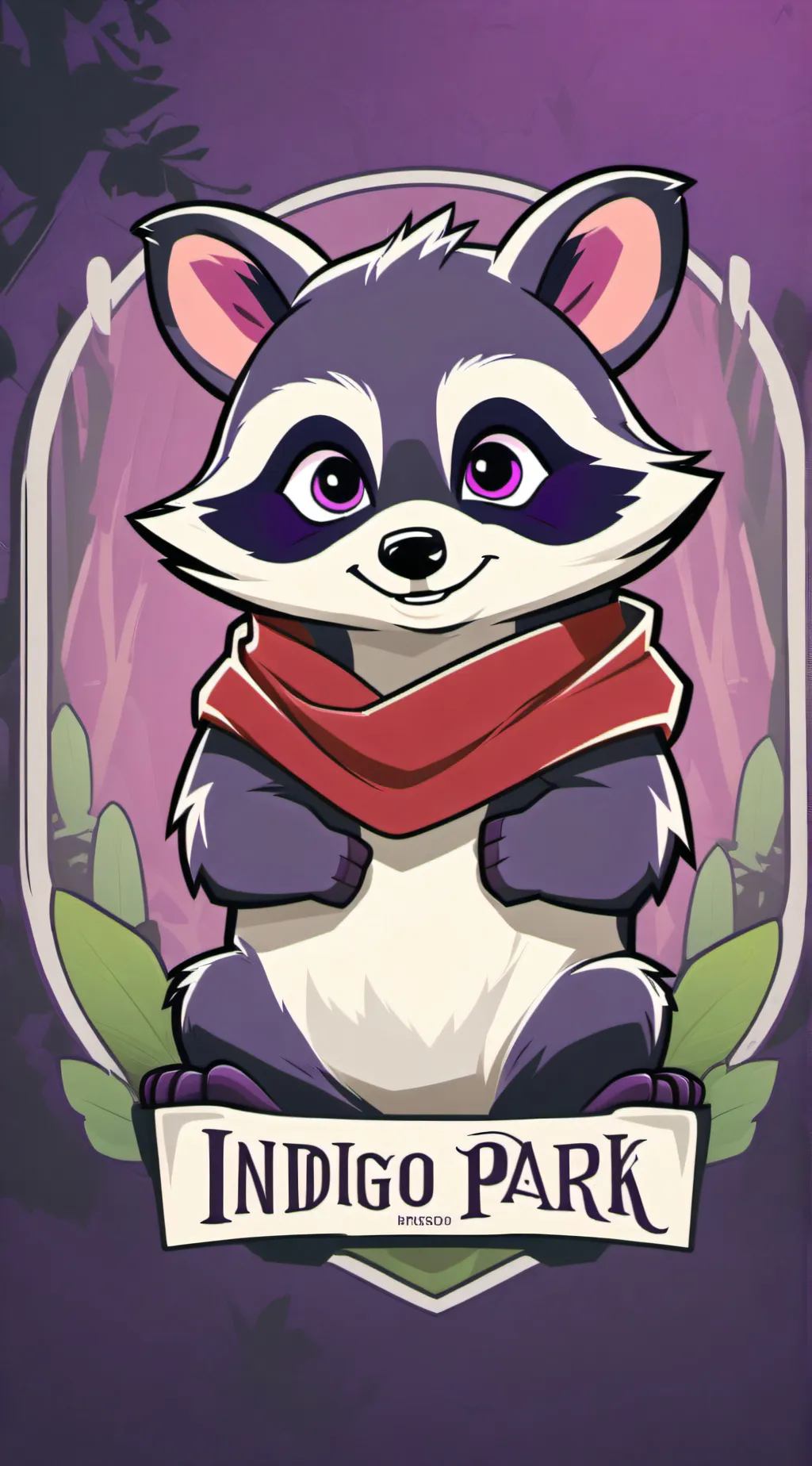 ai character: Indigo park background