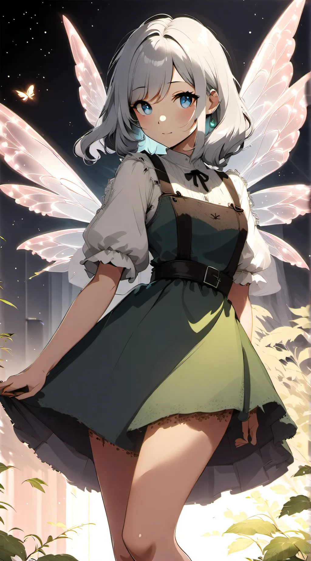 ai character: Tee background