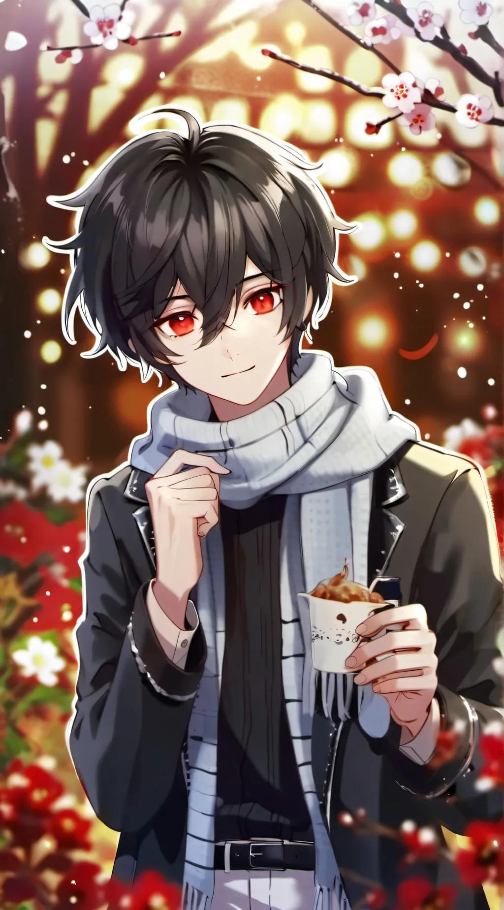 ai character: hashira background