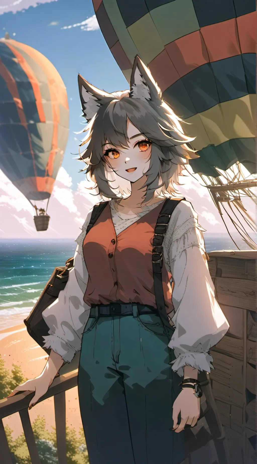 ai character: Rose  background