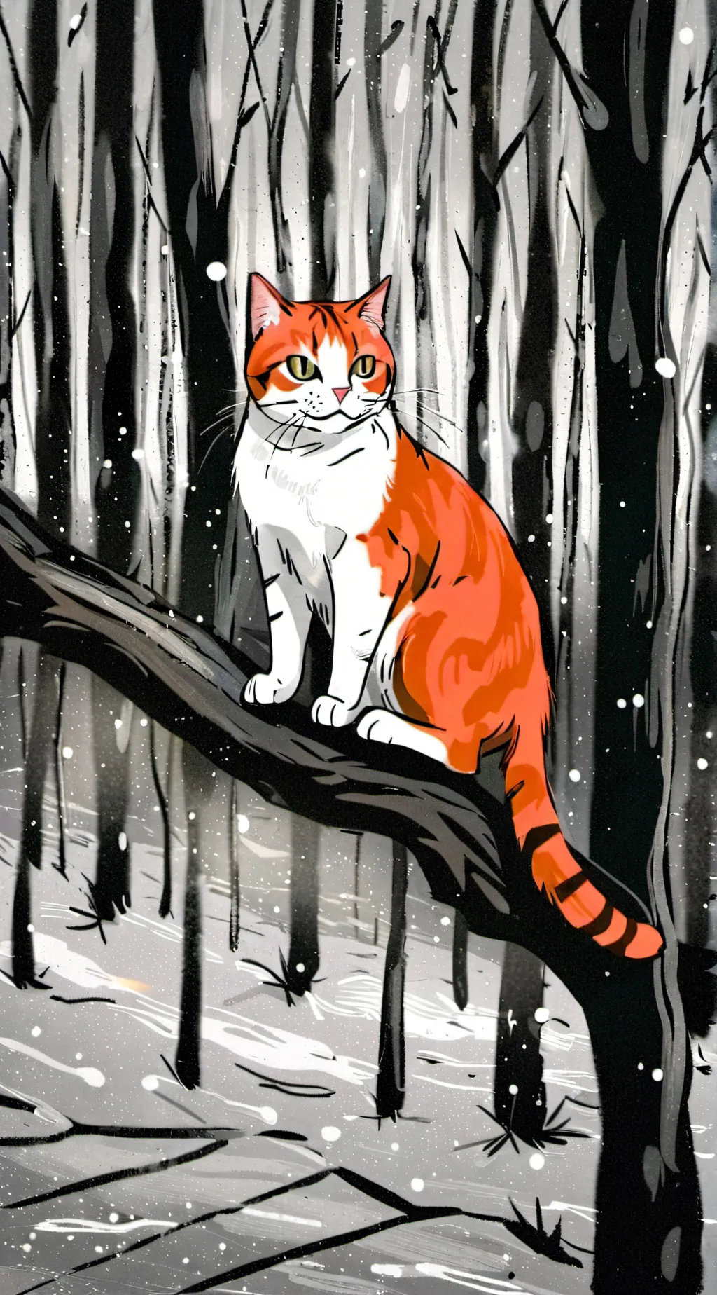 ai character: Crest cat alister background