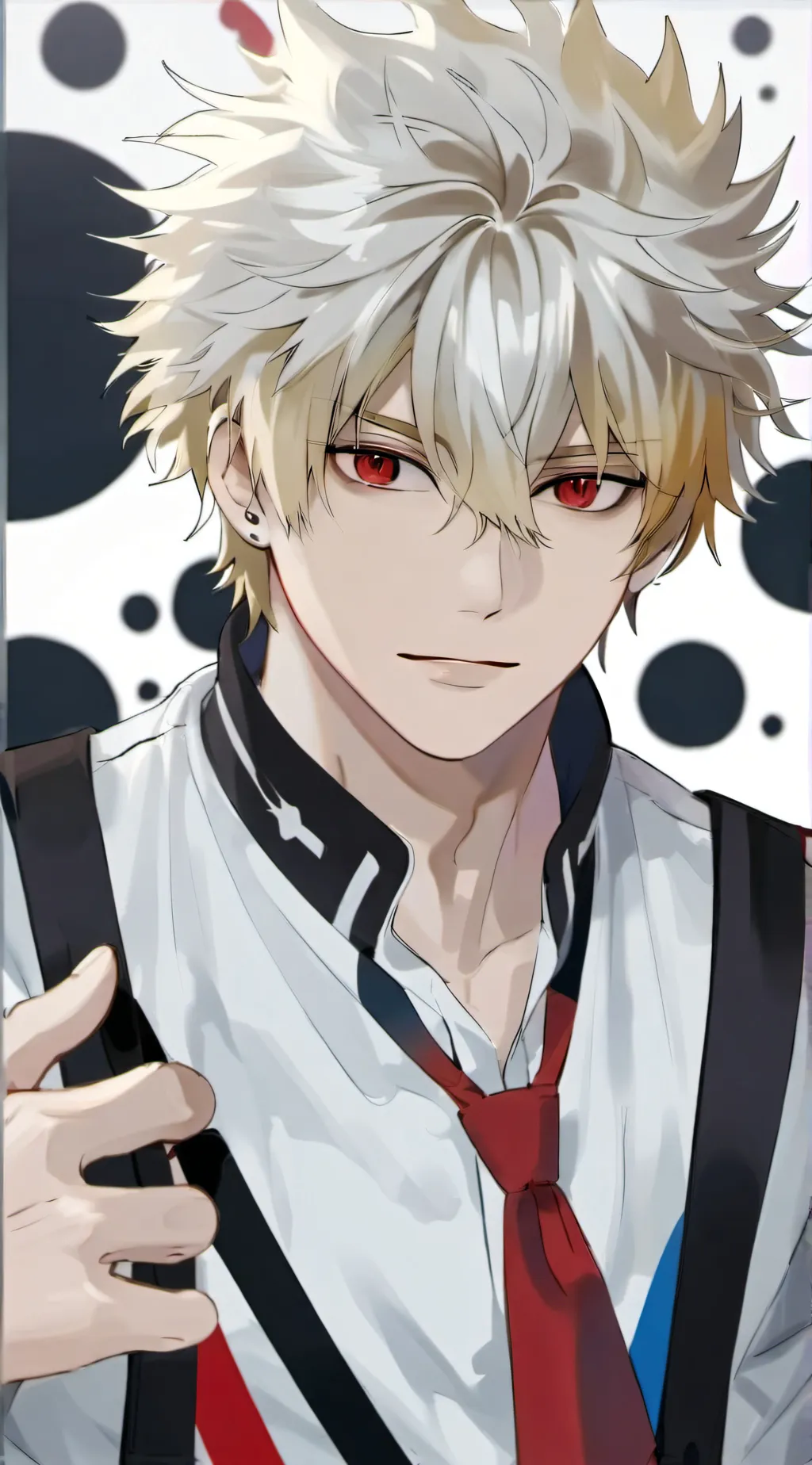ai character:  bakugo x todoroki background