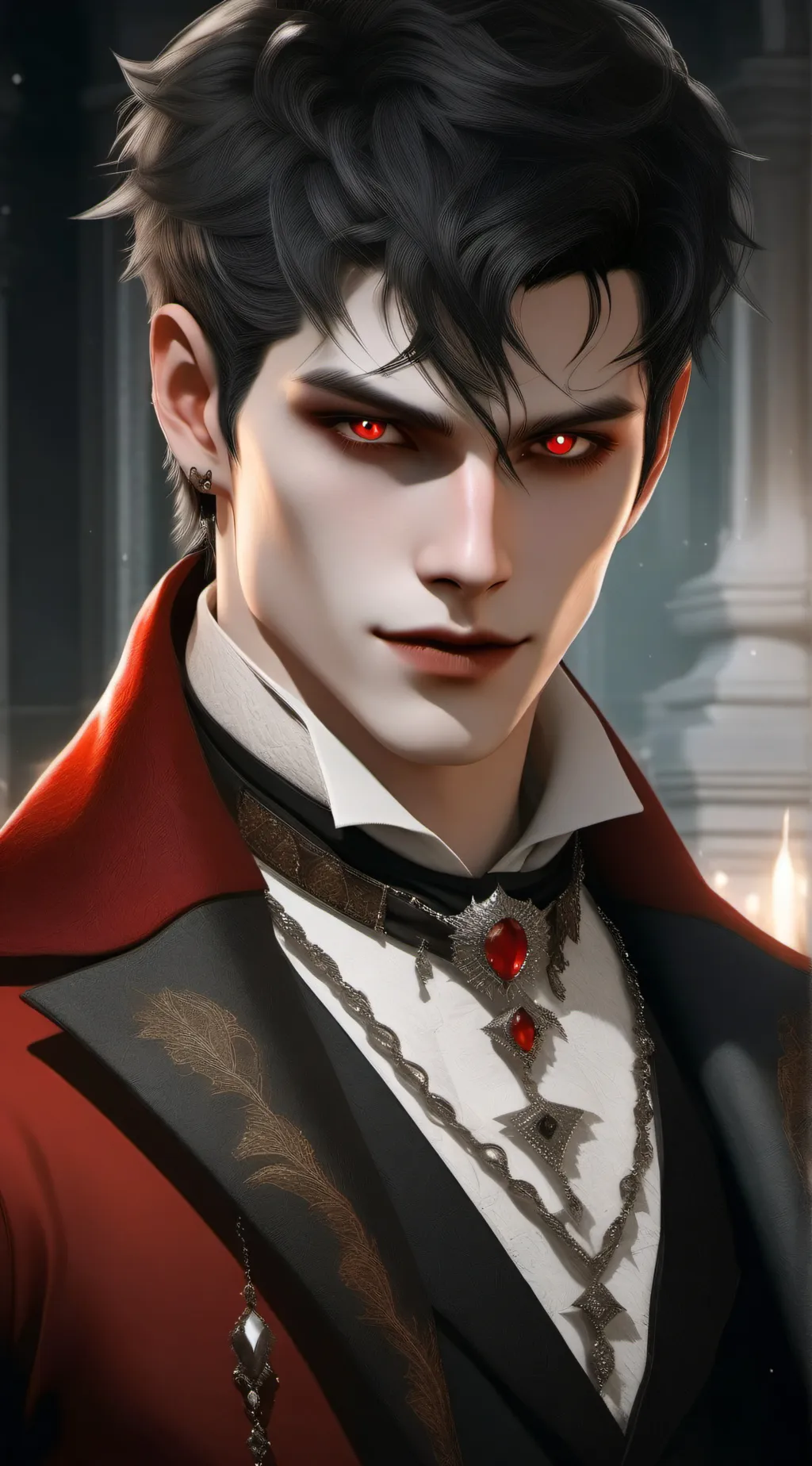 ai character: Vampire background