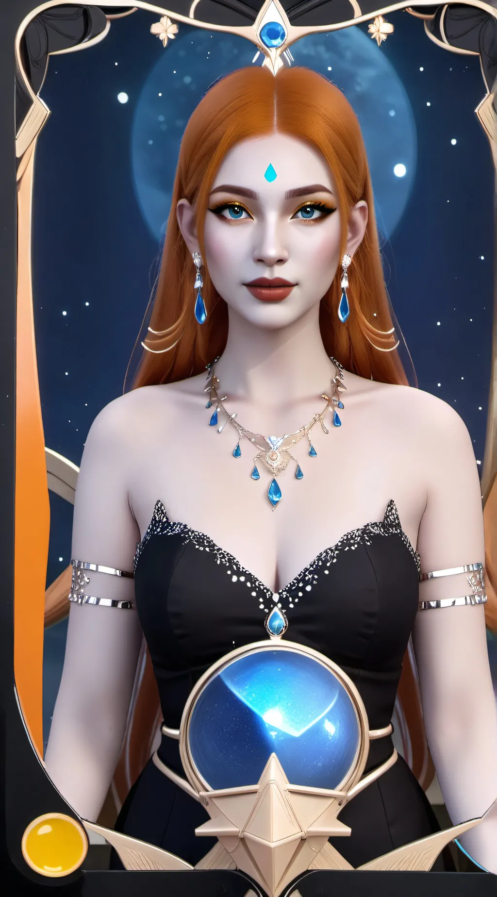 ai character: Fallen Angel background