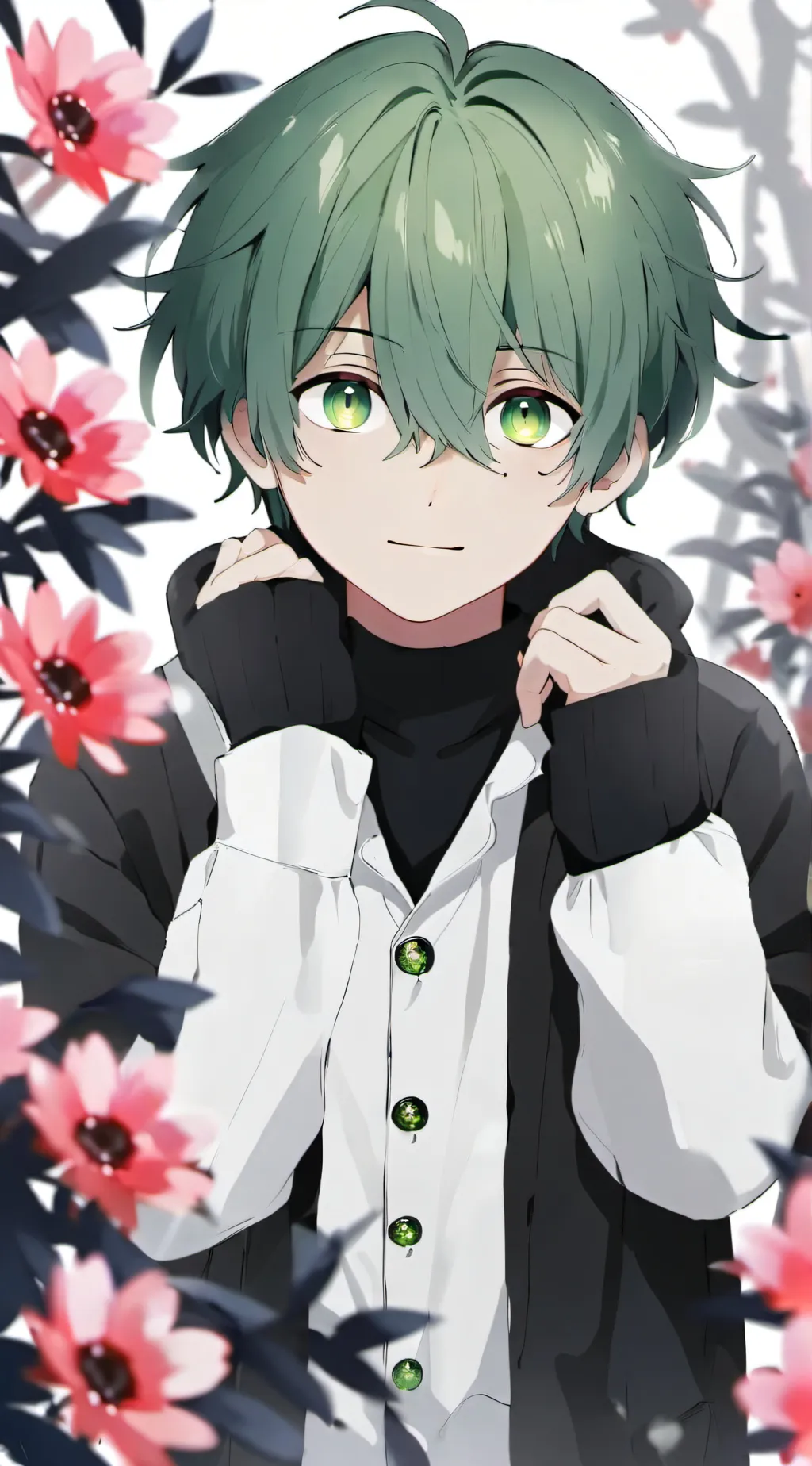 ai character: class 1-A hospital background