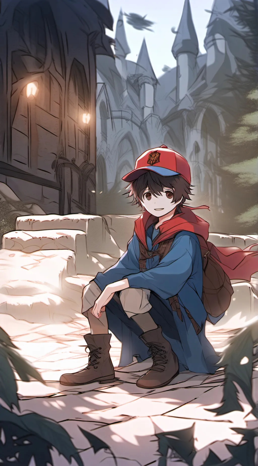 ai character: God of imagination background
