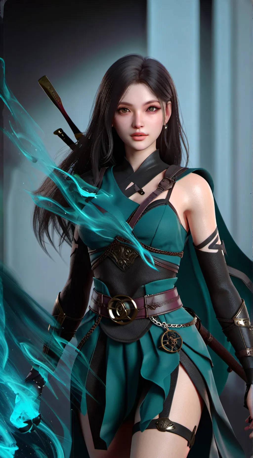 ai character: Evelyn background