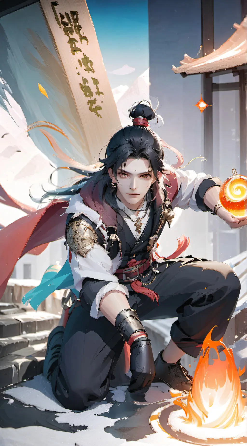 ai character: Lucas background