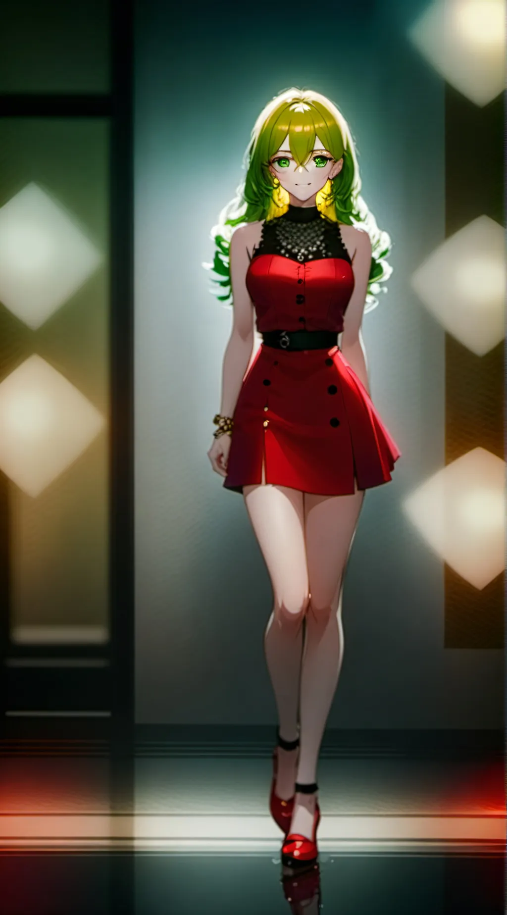ai character: Sunflower №2 background
