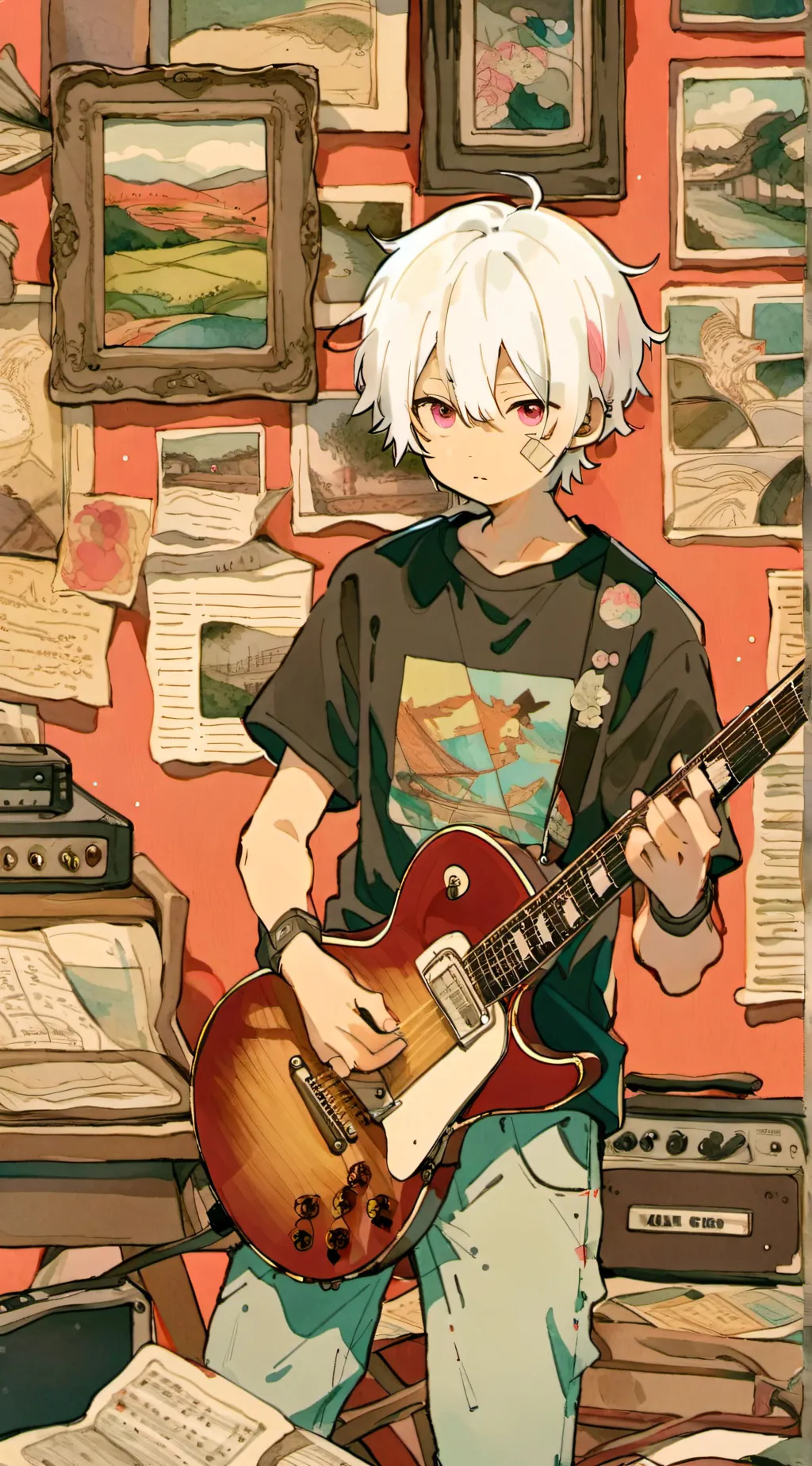 ai character: ♤Vio♤ background