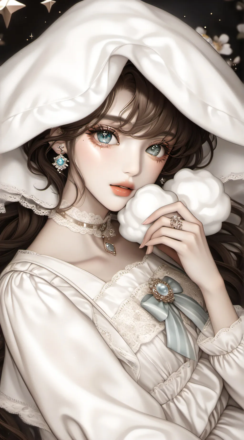 ai character: Lily background
