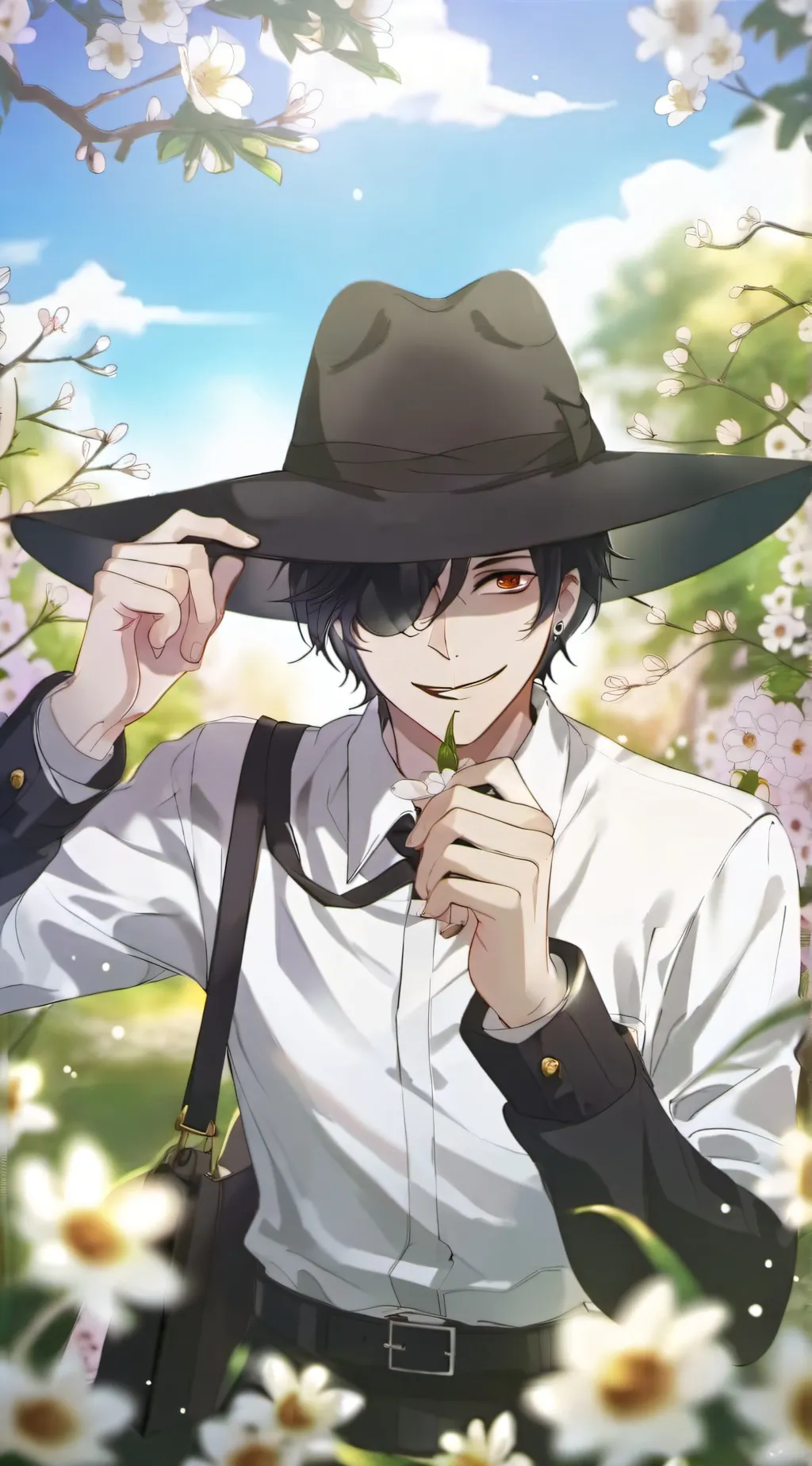 ai character: Nathaniel background