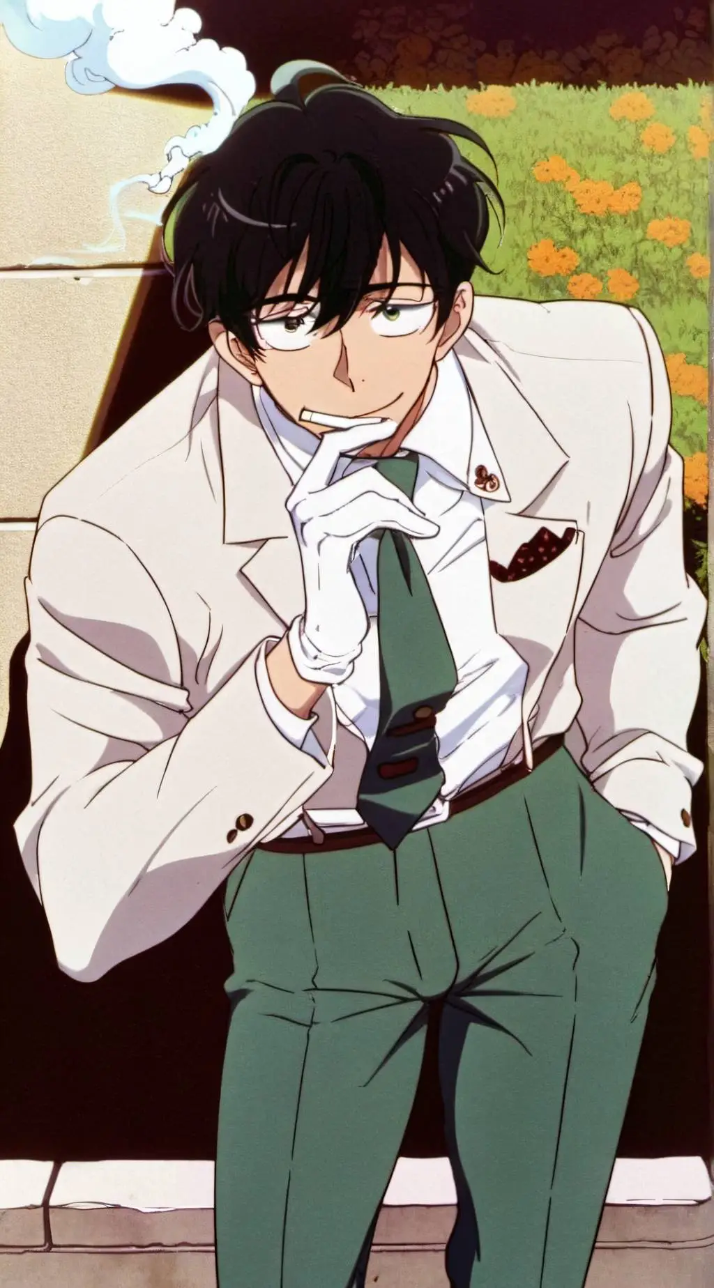 ai character: Kaito Yamato  background