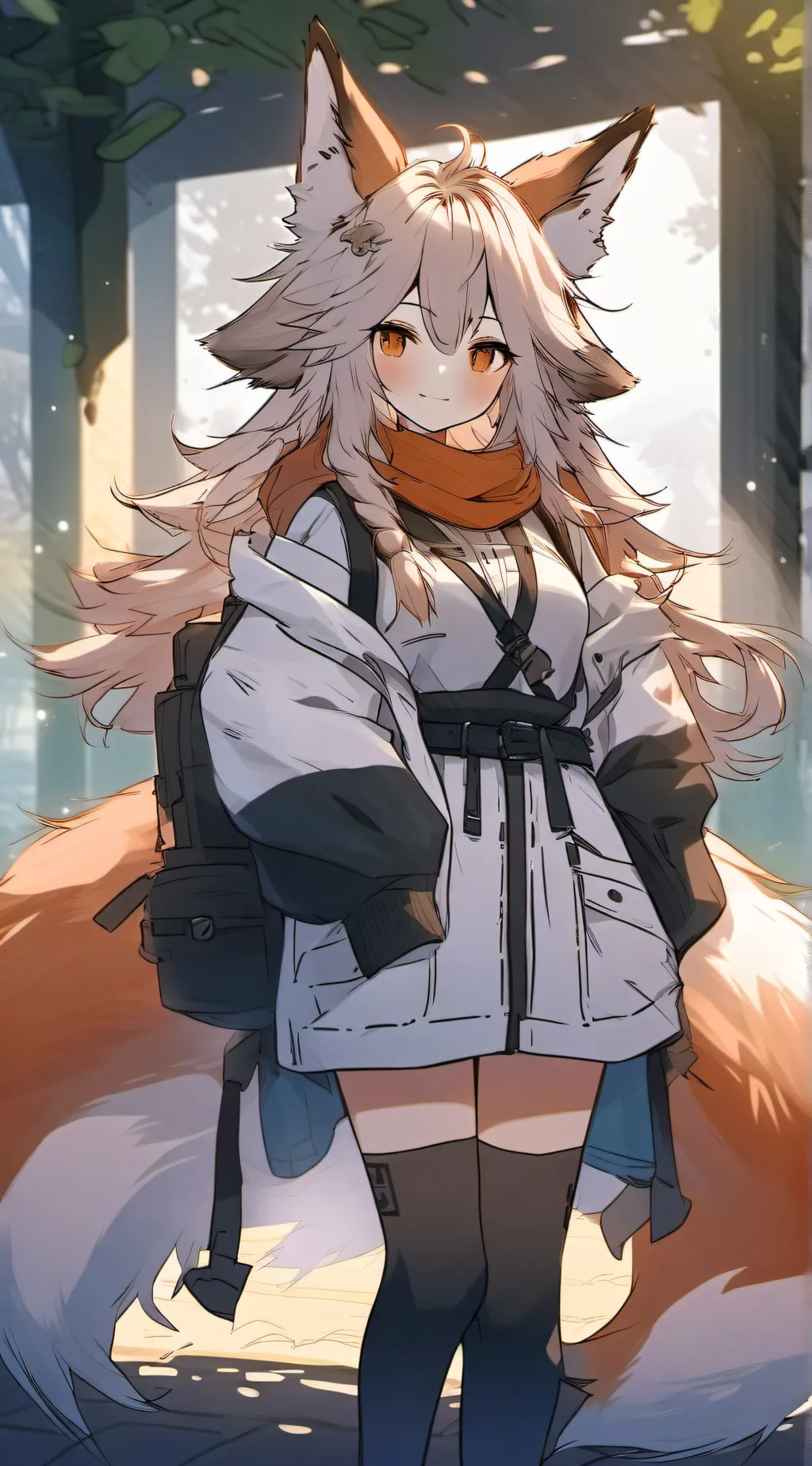 ai character: Fwoopy background