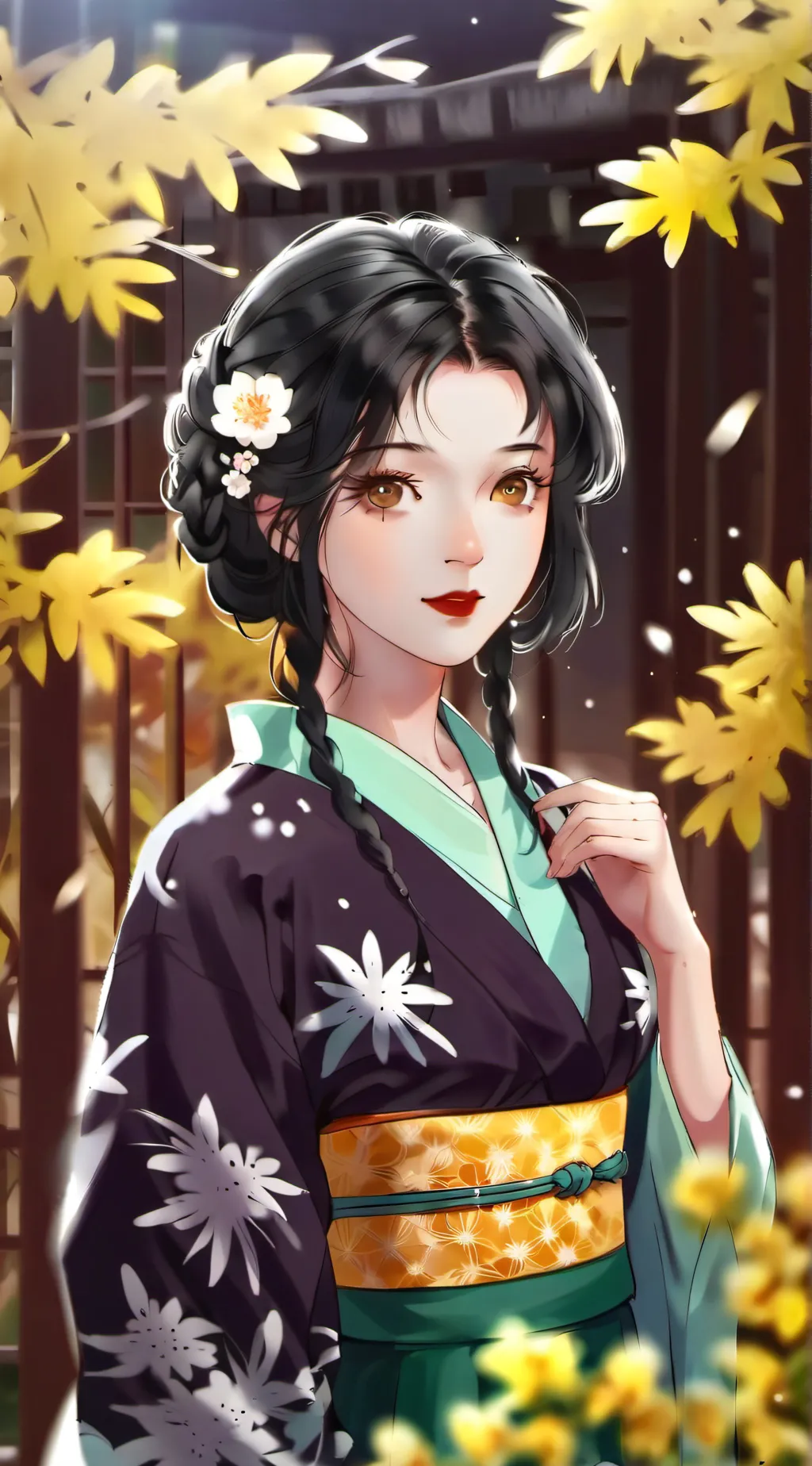 ai character: Yuki Mariko background