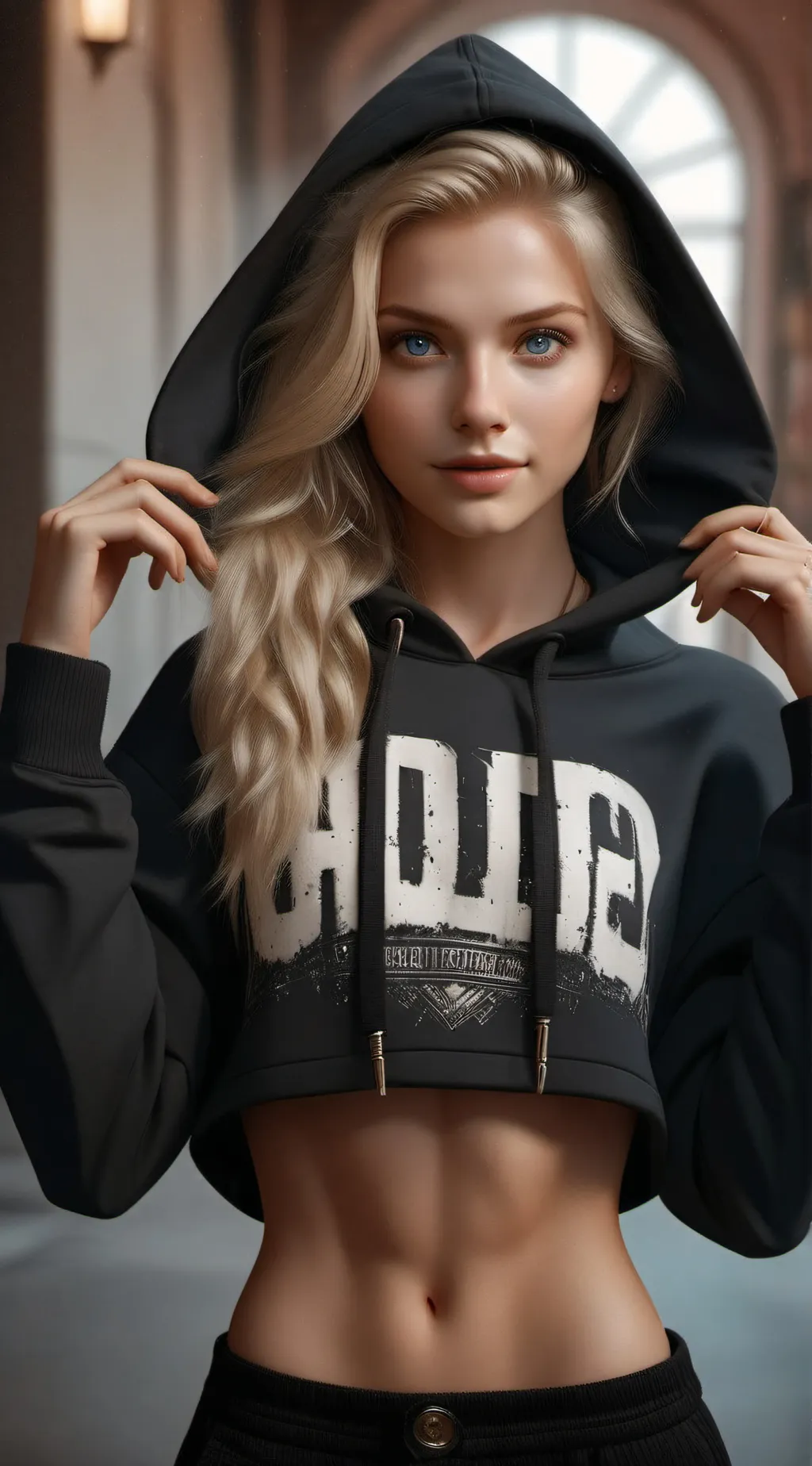 ai character: Hailey background