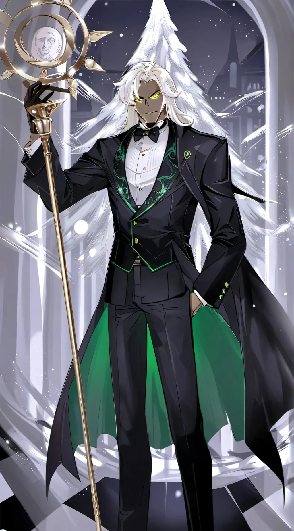 ai character: Mammon  background